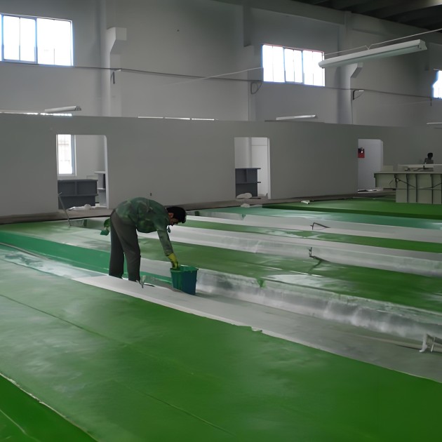 琼海防腐蚀地坪,环氧玻纤地坪，玻纤工业地坪，环氧玻纤布地坪,乙烯基玻纤布地坪产品图1